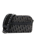HOMME Oblique Jacquard Safari Messenger Navy Blue wholesalehk.shop