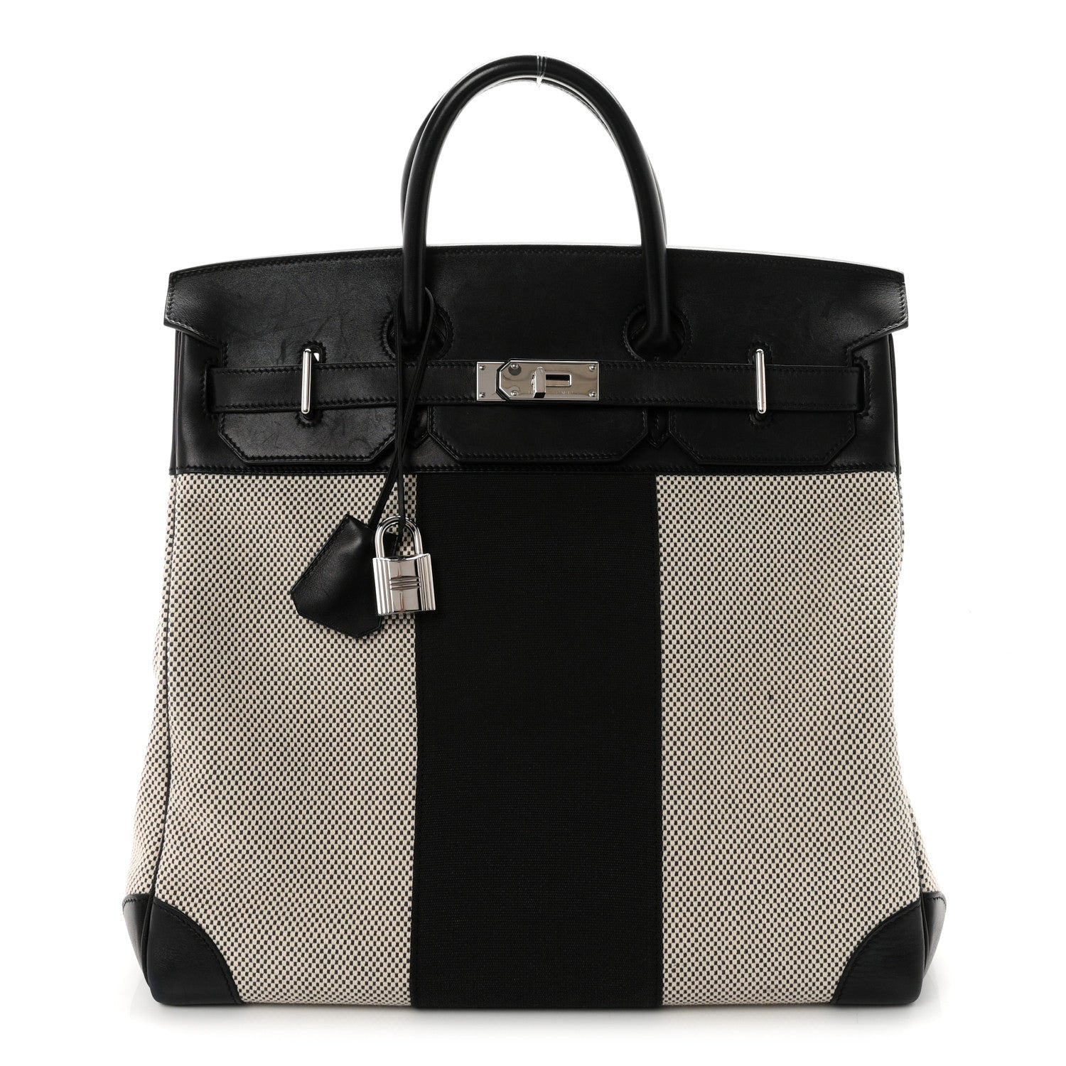 Hunter Criss Viking Evergrain Flag HAC Birkin 40  Ecru Black £¨ Direct shipment via from wholesalehk.shop