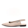 Nappa Lovely Slingback Flats 38.5 Beige Galet wholesalehk.shop