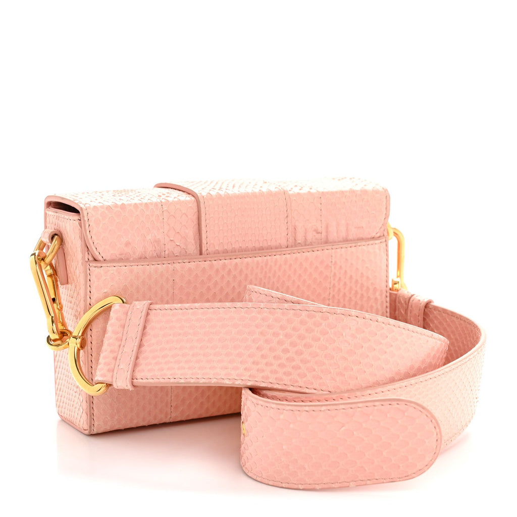 Snakeskin 30 Montaigne Box Bag Rose Clair wholesalehk.shop
