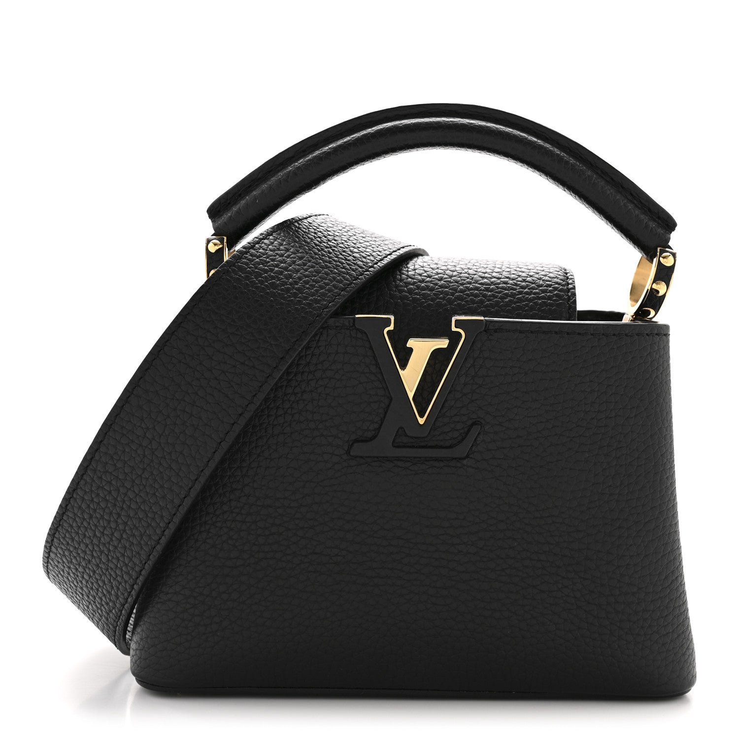 Taurillon Mini Capucines Black £¨ Direct shipment via from wholesalehk.shop