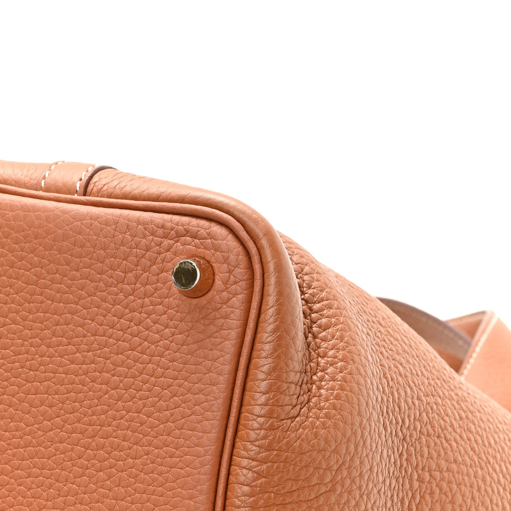 Taurillon Clemence Picotin Lock 18 PM Gold £¨ Direct shipment via from wholesalehk.shop