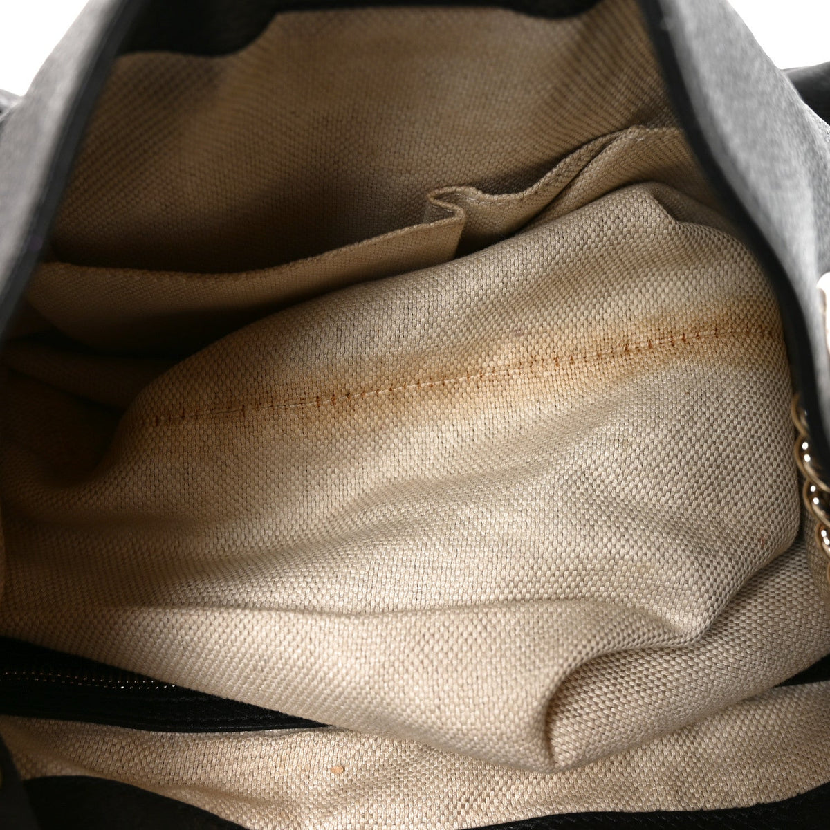 Pebbled Calfskin Medium Soho Chain Shoulder Bag Black wholesalehk.shop