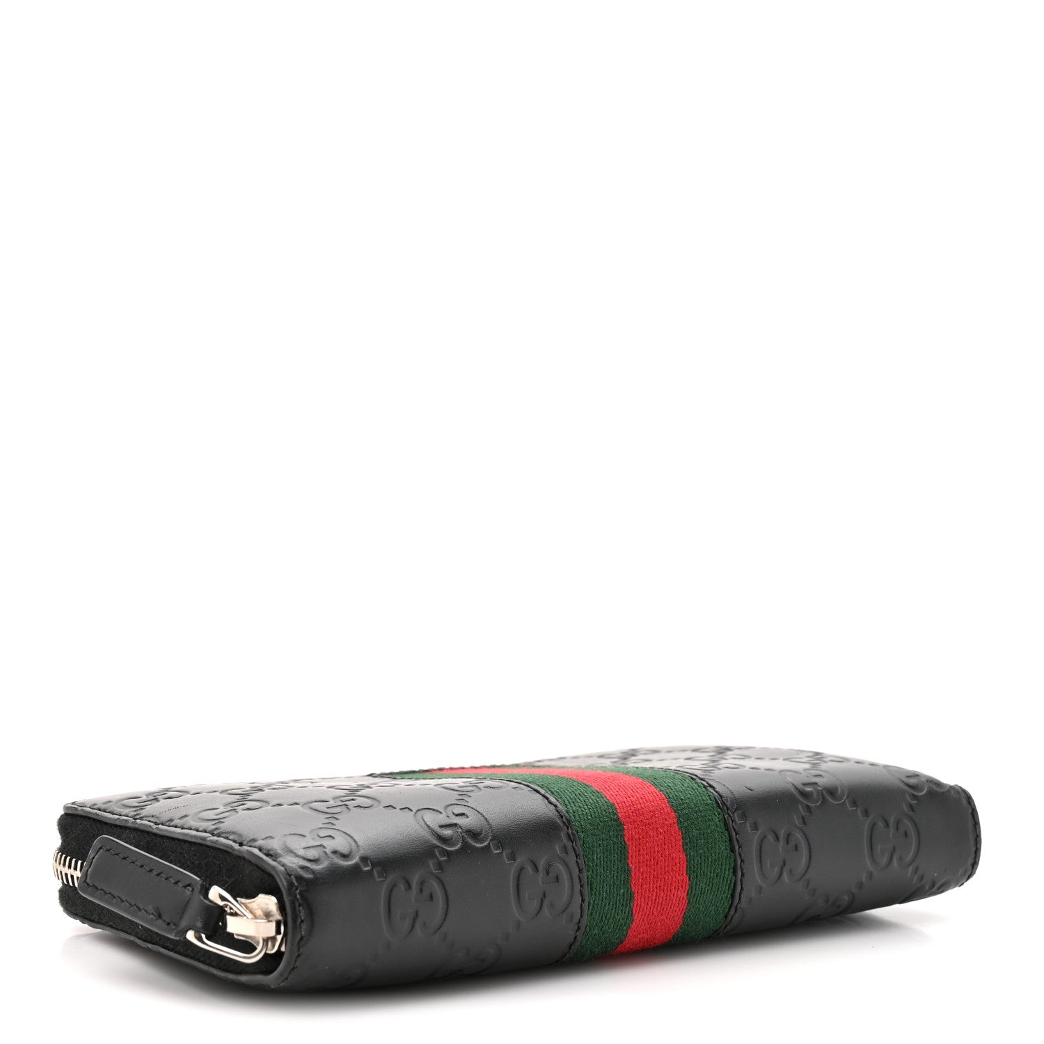 Guccissima Web Zip Around Wallet Black £¨ Direct shipment via from wholesalehk.shop
