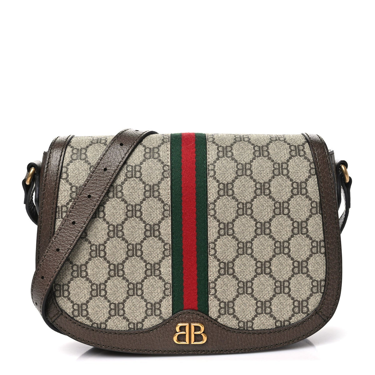 X  BB Supreme Monogram Web Small Ophidia Shoulder Bag Beige New Acero wholesalehk.shop