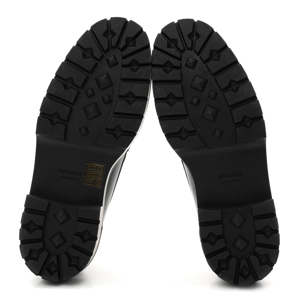 Calfskin First Derby Shoes 38 Black wholesalehk.shop
