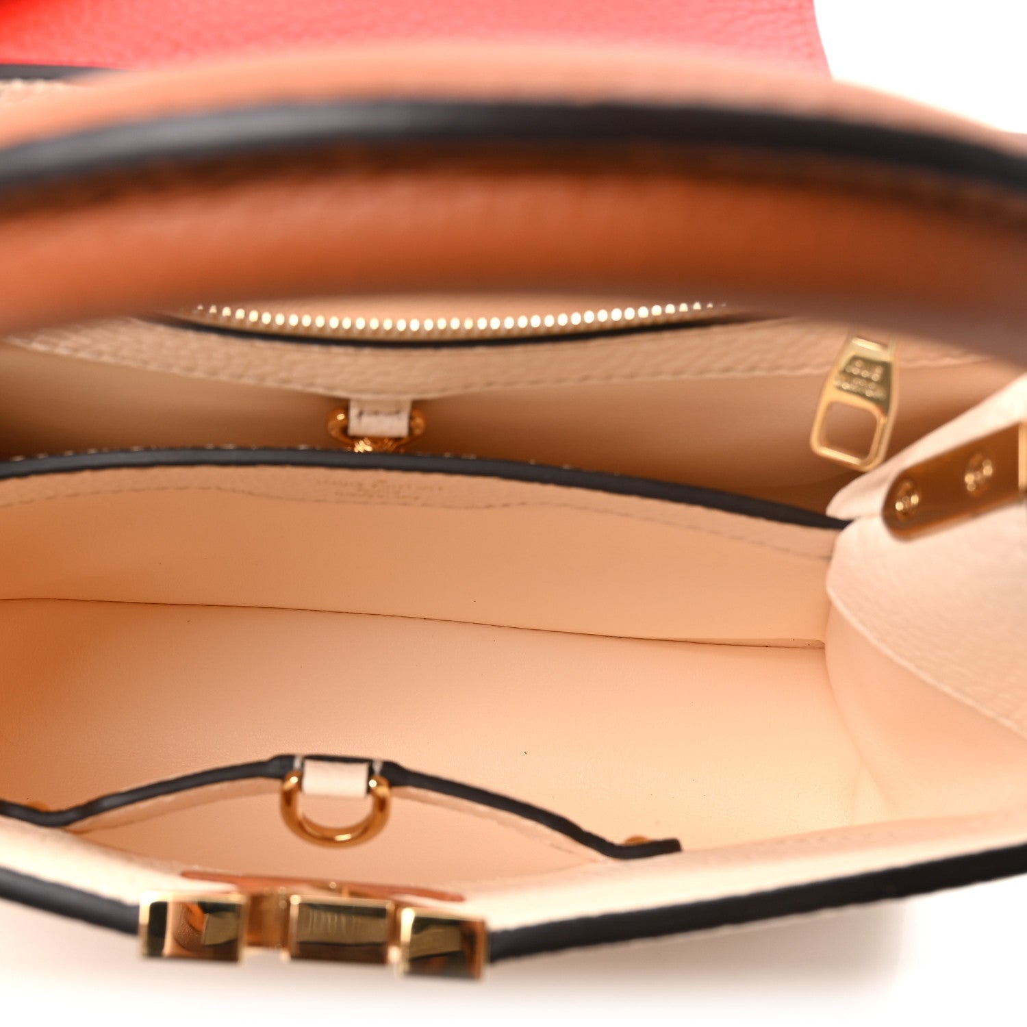Taurillon Capucines BB Vanilla Light Beige Sienna Brown Tonic Orange £¨ Direct shipment via from wholesalehk.shop