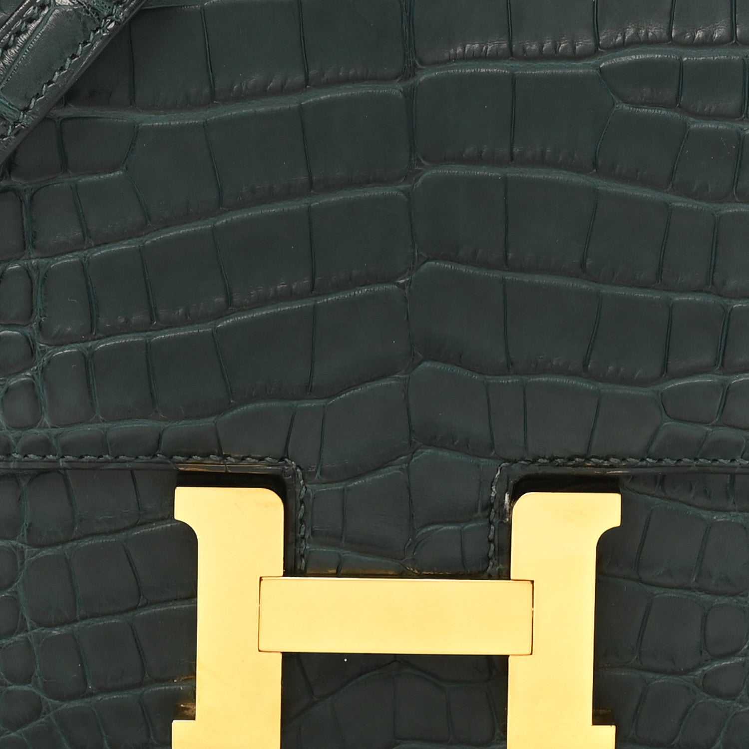 Matte Alligator Constance 18 Vert Cypress £¨ Direct shipment via from wholesalehk.shop