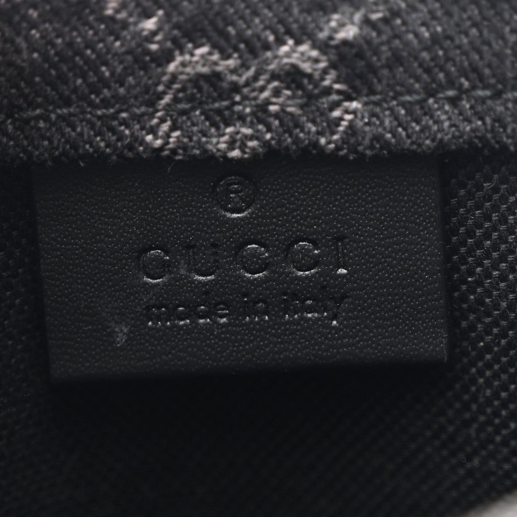 Denim Cuoio Harness GG Monogram Mini Ophidia Tote Bag Black Medium Grey wholesalehk.shop