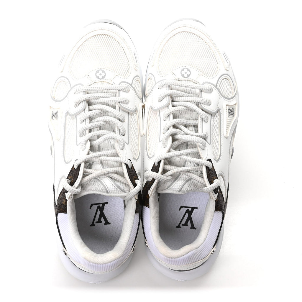 Mesh Monogram LV Olympia Sneakers 35.5 White £¨ Direct shipment via from wholesalehk.shop