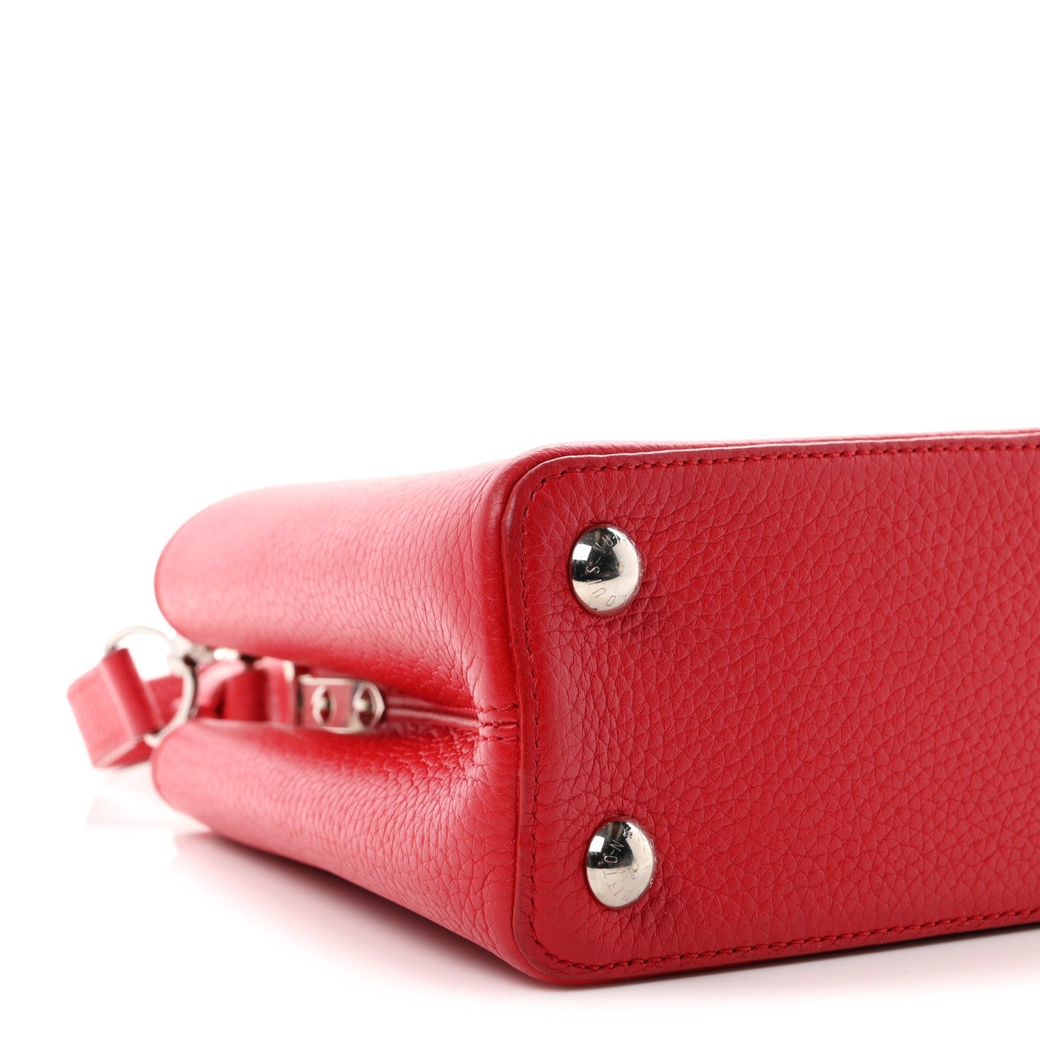 Taurillon Capucines BB Scarlet Red £¨ Direct shipment via from wholesalehk.shop