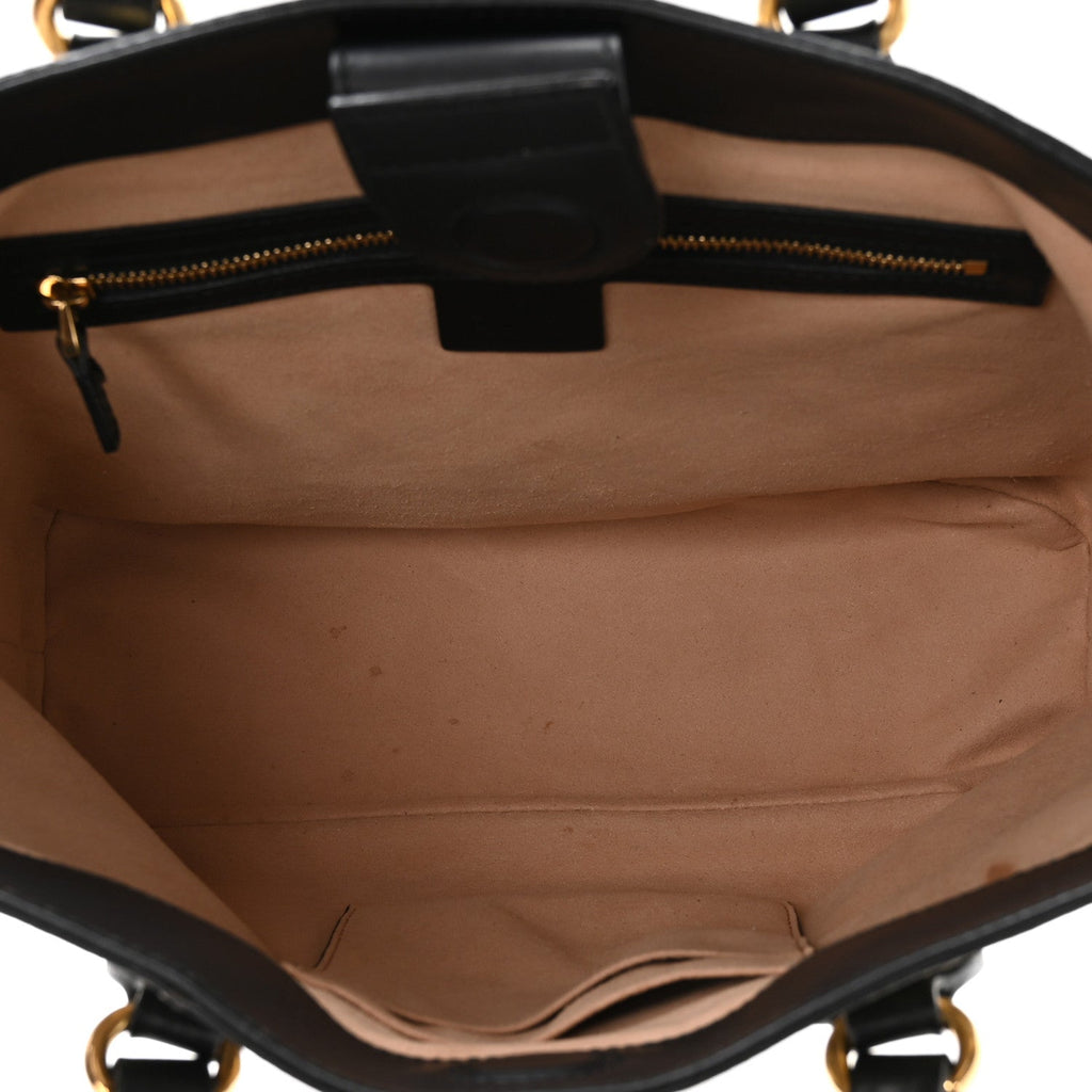 Soft GG Supreme Monogram Bees Small Crossbody Tote Beige Oro Black wholesalehk.shop