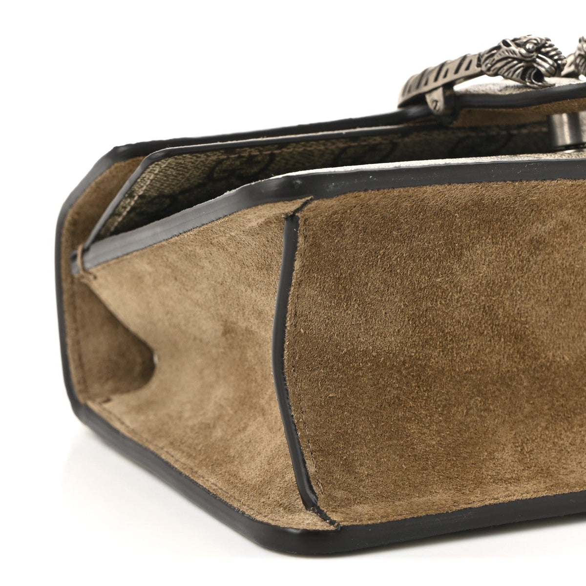 GG Supreme Monogram Mini Dionysus Top Handle Bag Taupe wholesalehk.shop