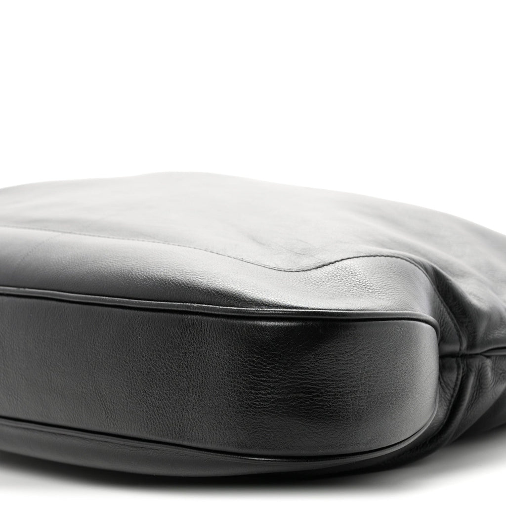 Calfskin Large Jackie 1961 Shoulder Bag Black £¨ Direct shipment via from wholesalehk.shop