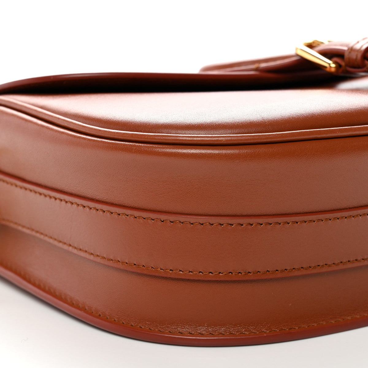 Box Calfskin Medium Bobby Flap Dark Tan wholesalehk.shop