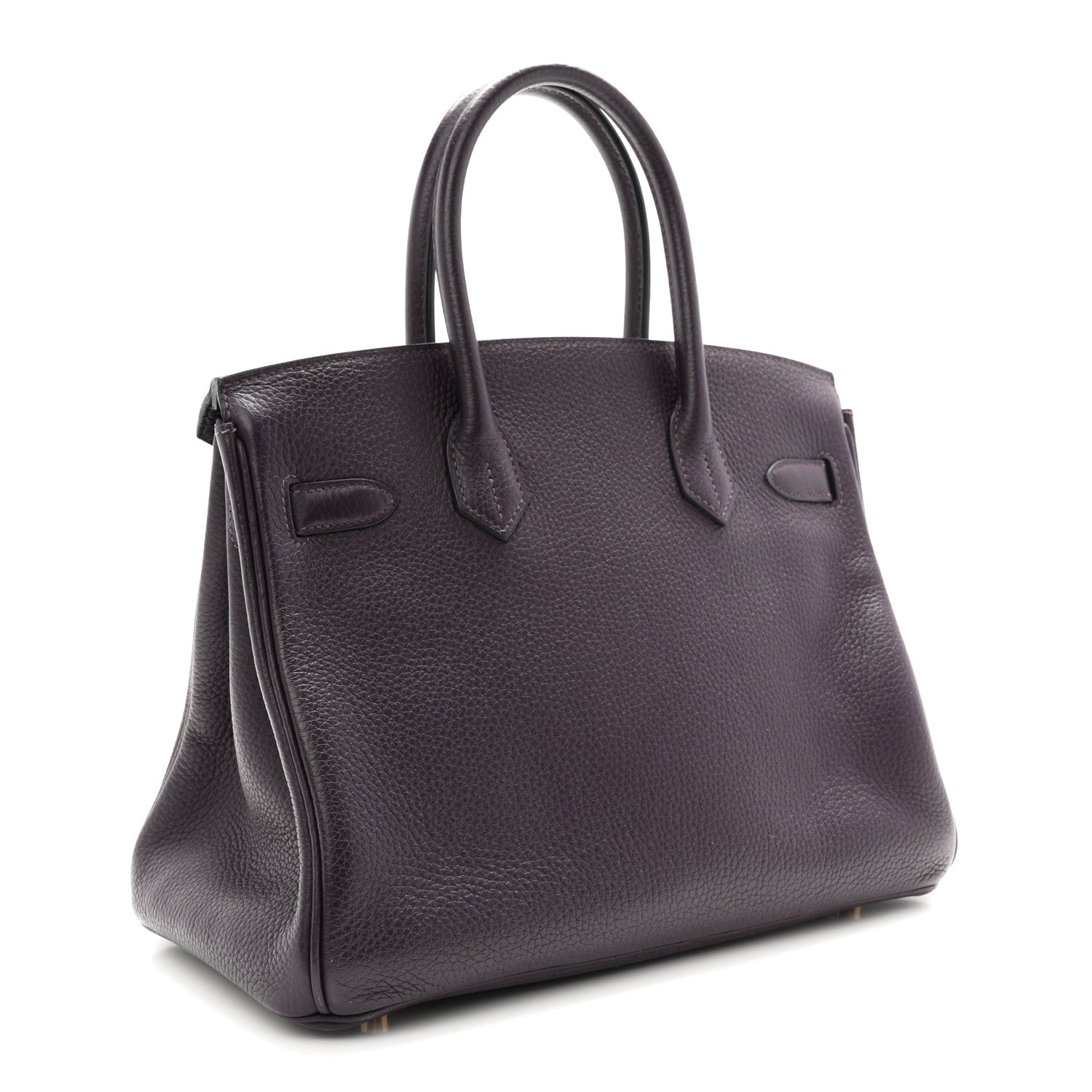 Taurillon Clemence Birkin 30 Raisin £¨ Direct shipment via from wholesalehk.shop