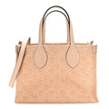 Denim Ophidia GG Monogram Tote Medium Light Beige wholesalehk.shop