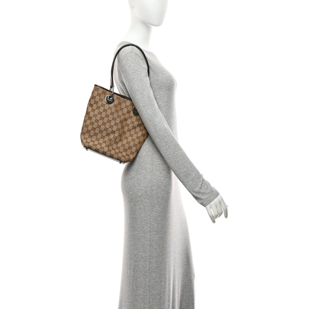 Monogram Small Eclipse Tote Brown wholesalehk.shop