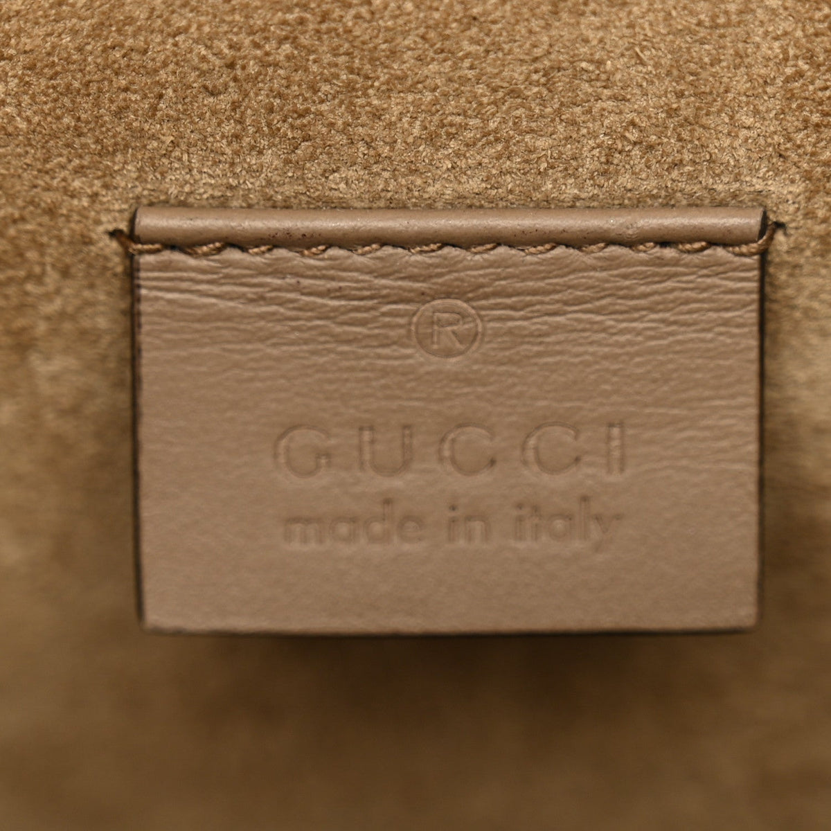 GG Supreme Monogram Suede Crystal Small Dionysus Shoulder Bag Beige Ebony Taupe wholesalehk.shop