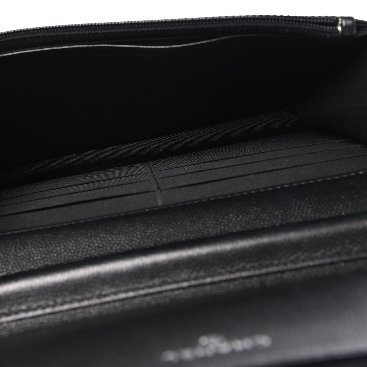 Caviar Quilted Boy Wallet On Chain WOC So Black wholesalehk.shop