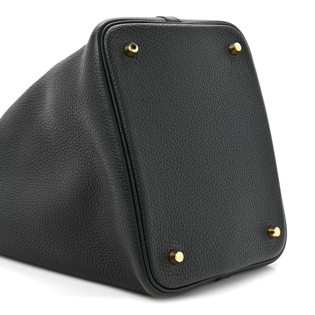 Taurillon Clemence Picotin Lock 22 MM Black £¨ Direct shipment via from wholesalehk.shop