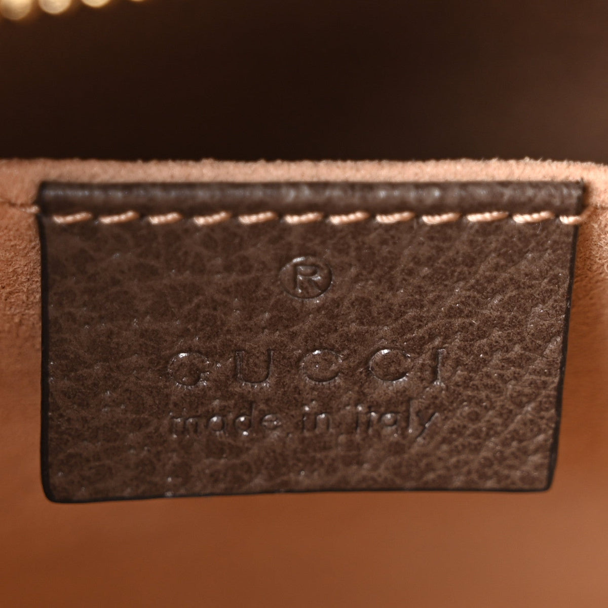GG Supreme Monogram Mini Ophidia Top Handle Shoulder Bag Brown wholesalehk.shop
