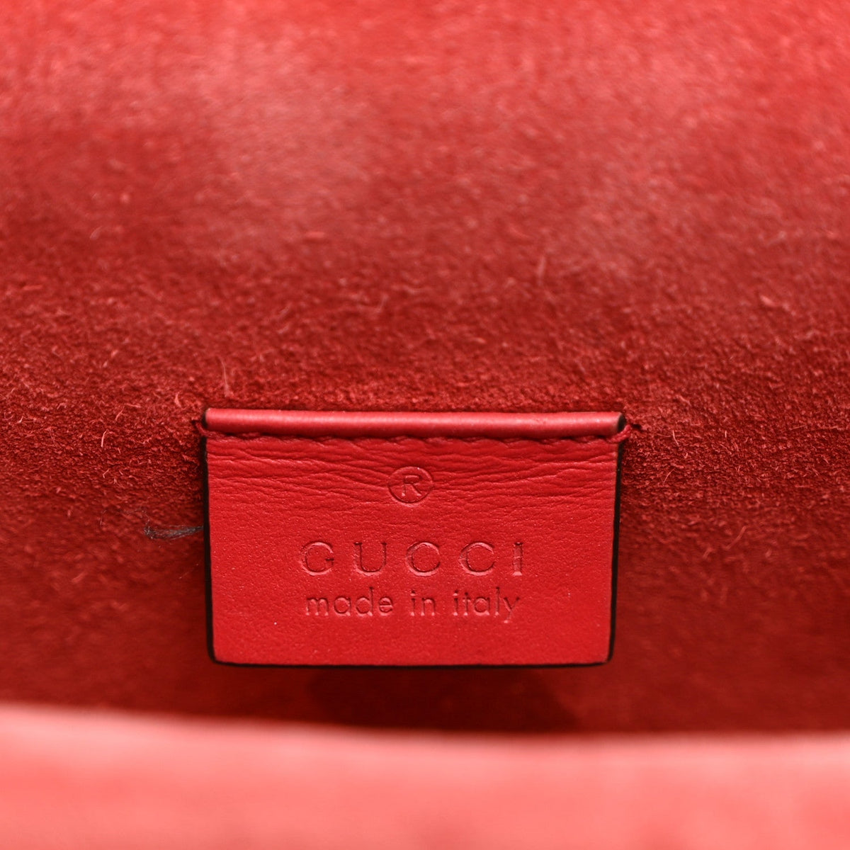 GG Supreme Monogram Suede Crystal Small Dionysus Shoulder Bag Beige Ebony Vulcanic Red wholesalehk.shop