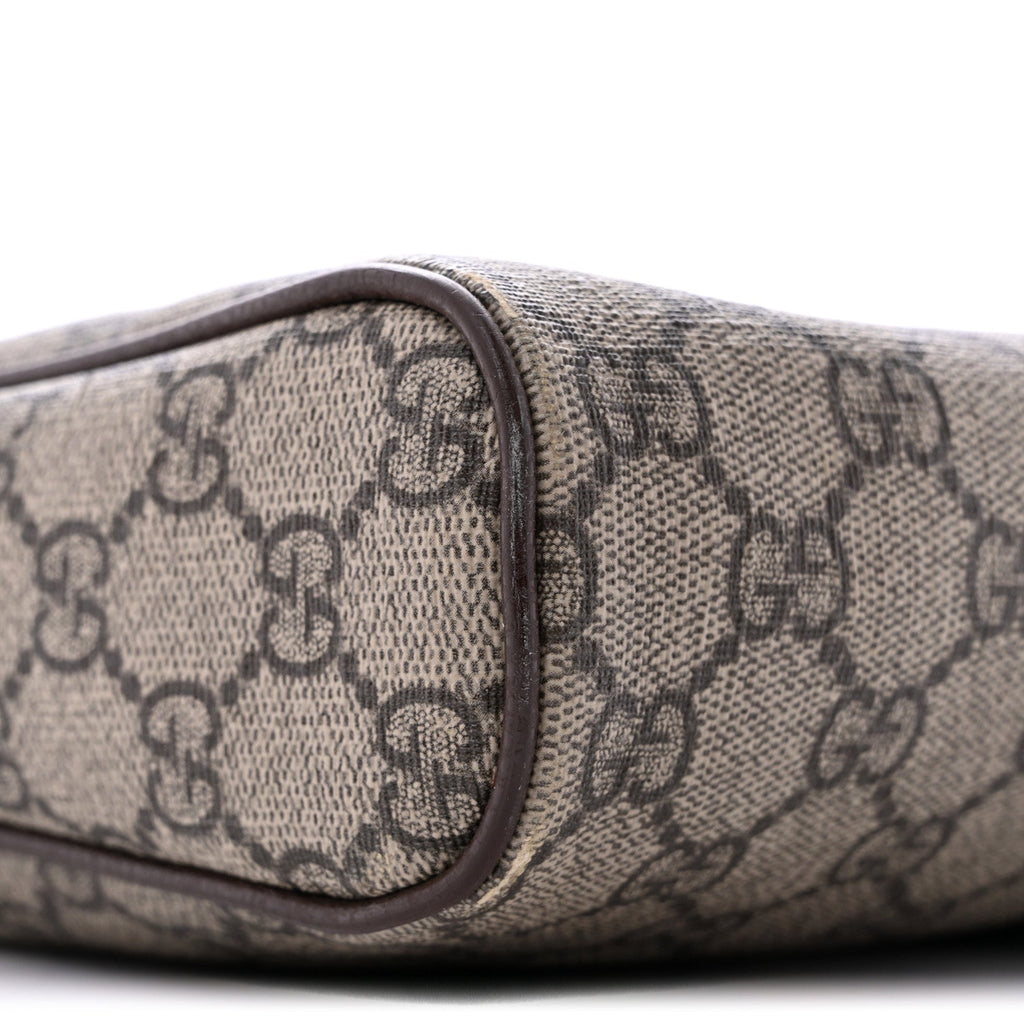 GG Supreme Monogram Web Medium Ophidia Messenger Bag Brown wholesalehk.shop