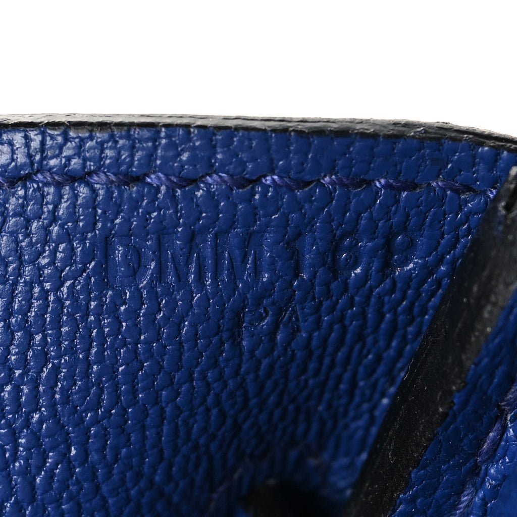 Taurillon Novillo Horseshoe Birkin 30 Bleu Brighton £¨ Direct shipment via from wholesalehk.shop