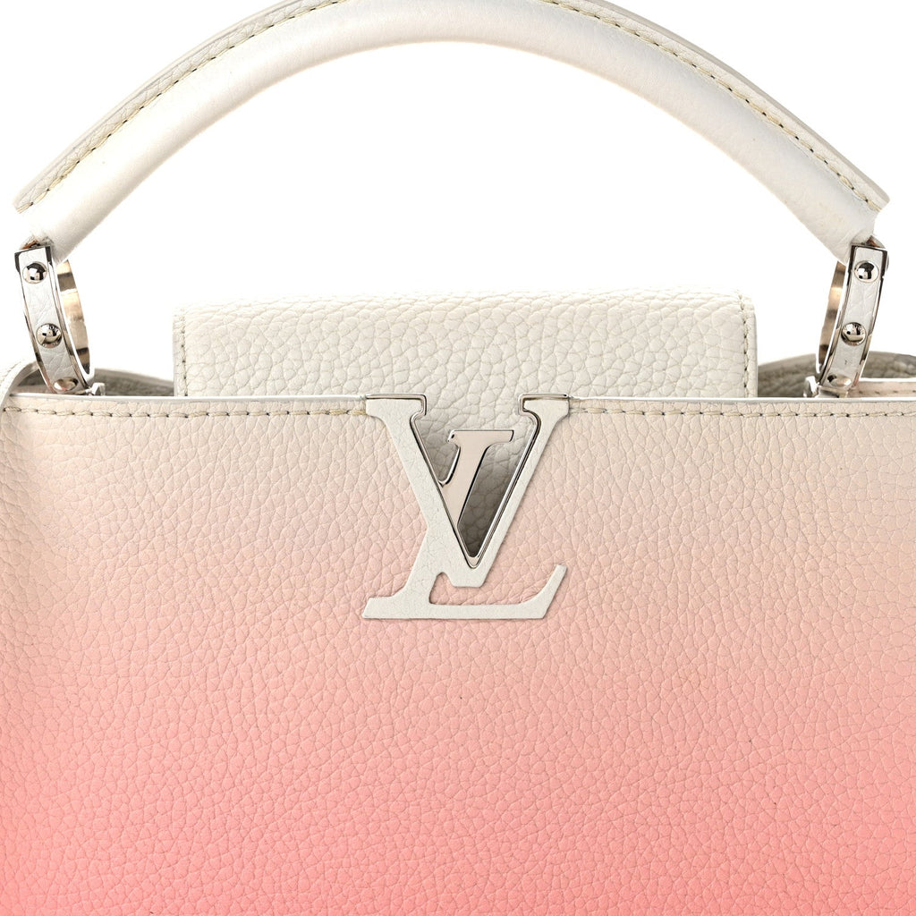 Taurillon Gradient Cloudy Capucines BB Corail £¨ Direct shipment via from wholesalehk.shop