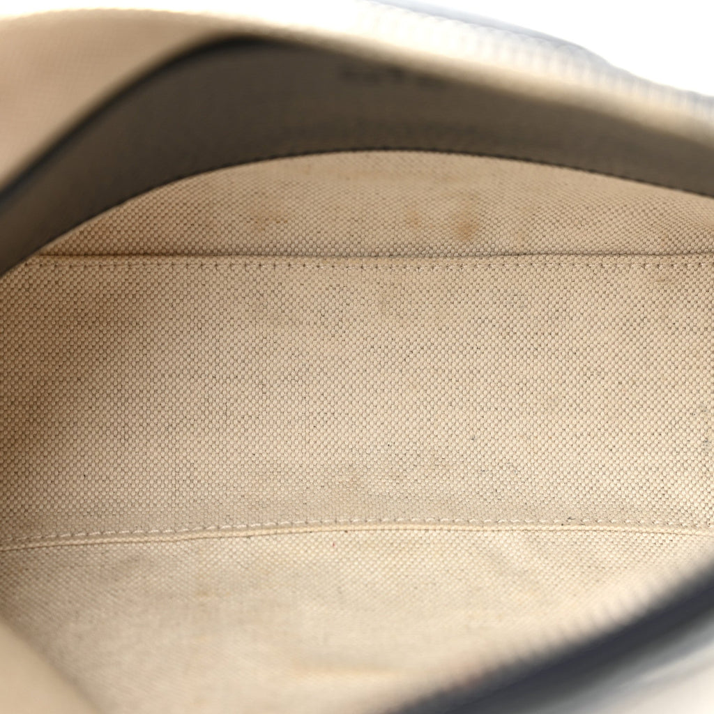GG Supreme Monogram Textured Dollar Calfskin Web Small Ophidia Dome Shoulder Bag Beige Blue wholesalehk.shop