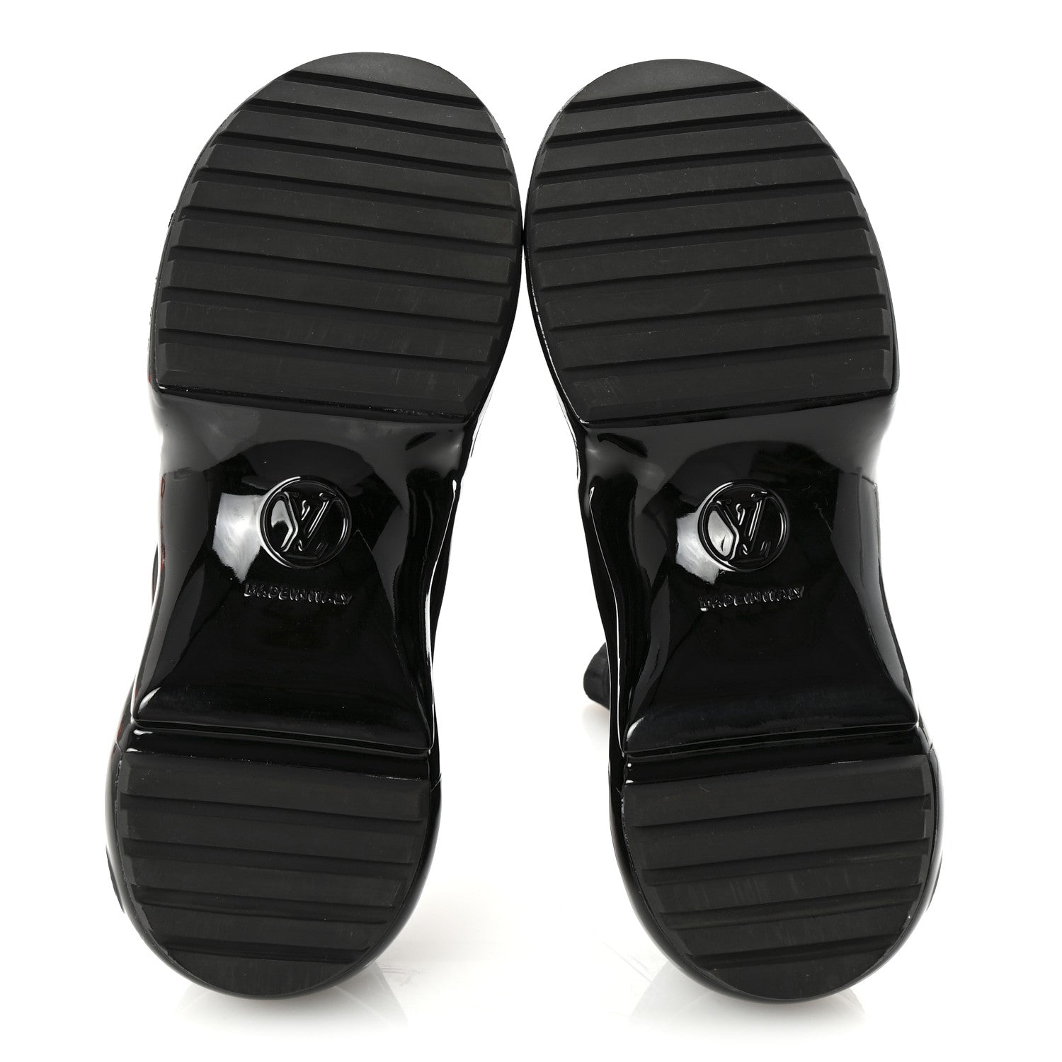 Stretch Textile Patent LV Archlight Sneaker Boots 35 Black £¨ Direct shipment via from wholesalehk.shop