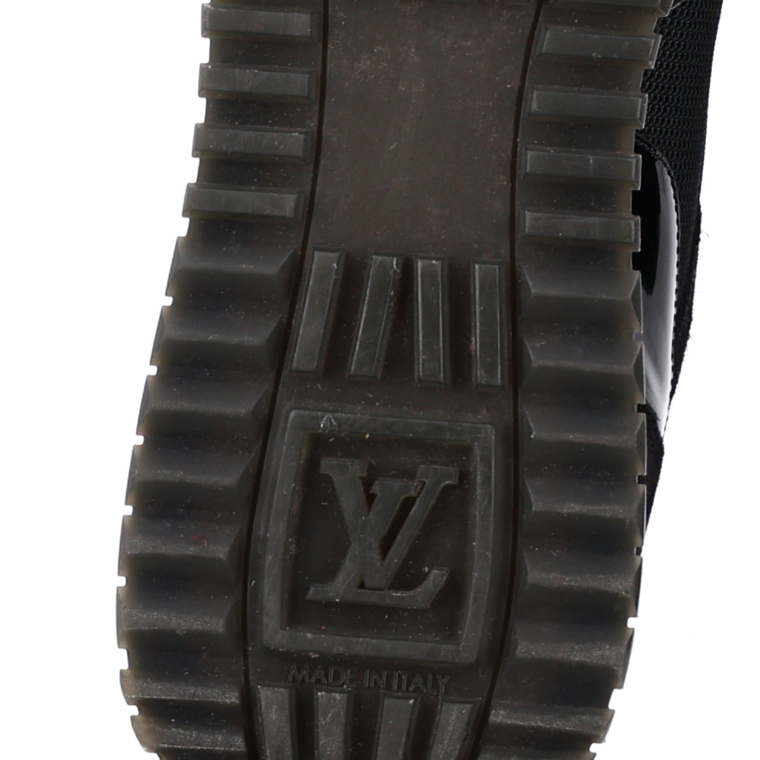 Suede Monogram Run Away Sneakers 38.5 Black £¨ Direct shipment via from wholesalehk.shop