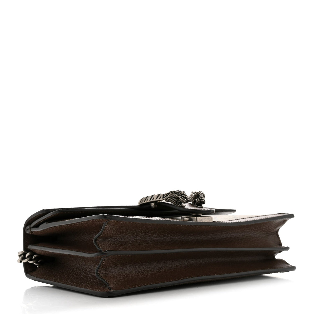 GG Supreme Monogram Textured Dollar Calfskin Top Handle Dionysus Shoulder Bag Beige Ebony New Acero wholesalehk.shop
