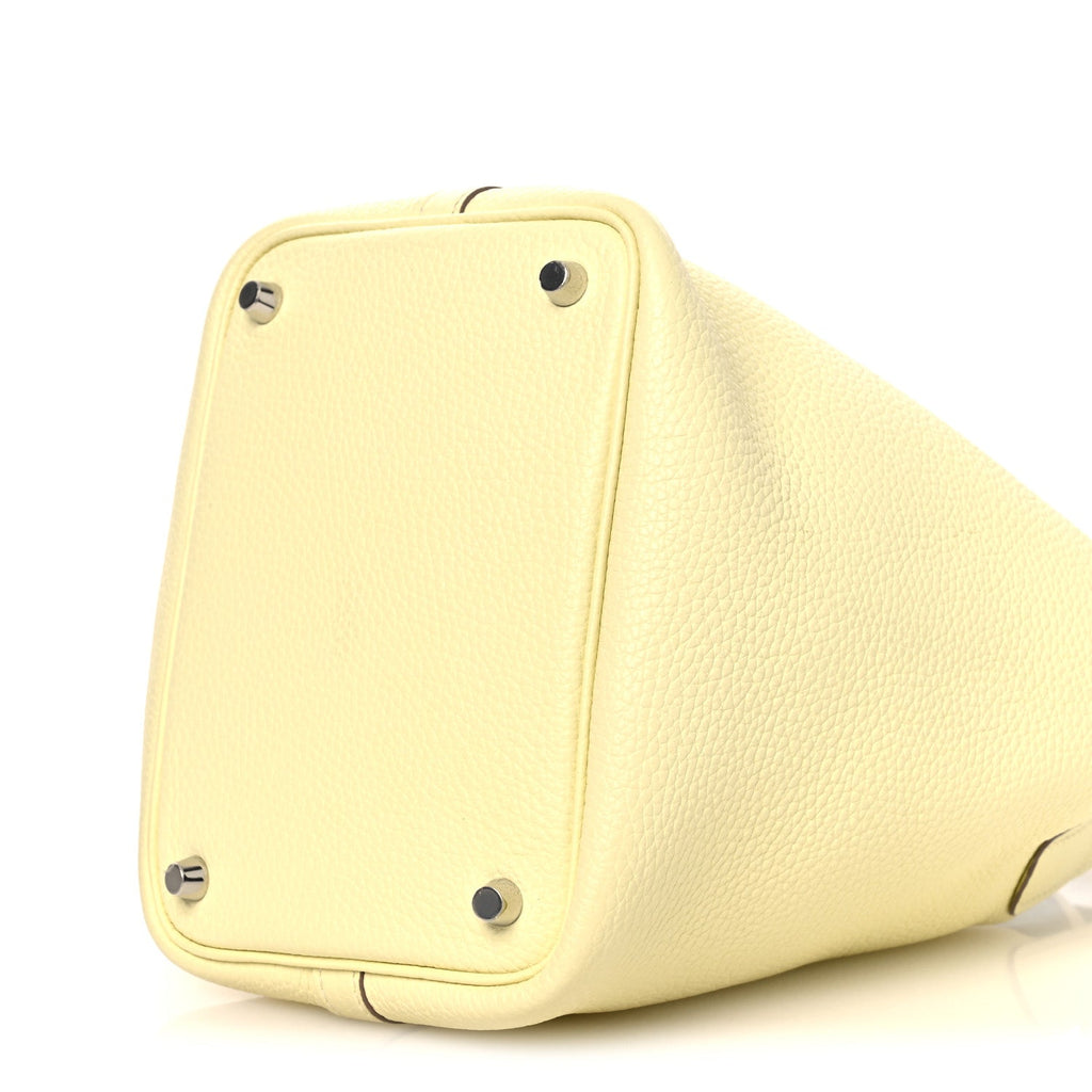 Taurillon Clemence Swift Eclat Picotin Lock 18 PM Jaune Milton Vert Vertigo £¨ Direct shipment via from wholesalehk.shop