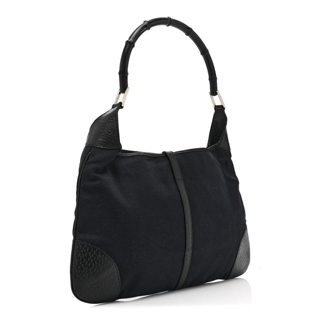 Canvas Small Jackie O Hobo Black £¨ Direct shipment via from wholesalehk.shop