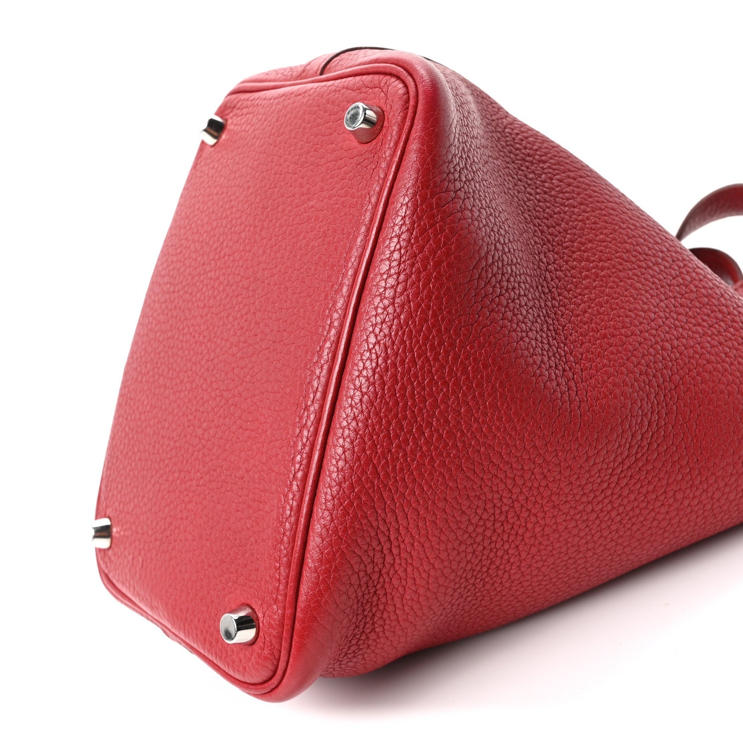 Taurillon Clemence Picotin Lock 18 PM Rouge Garance £¨ Direct shipment via from wholesalehk.shop
