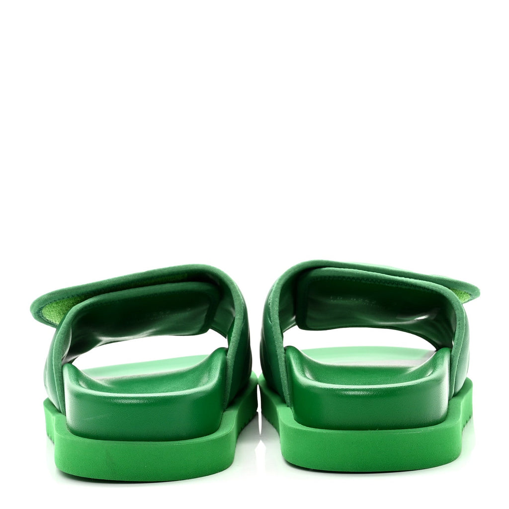 Embossed Monogram Pool Pillow Comfort Mules 9 Green £¨ Direct shipment via from wholesalehk.shop