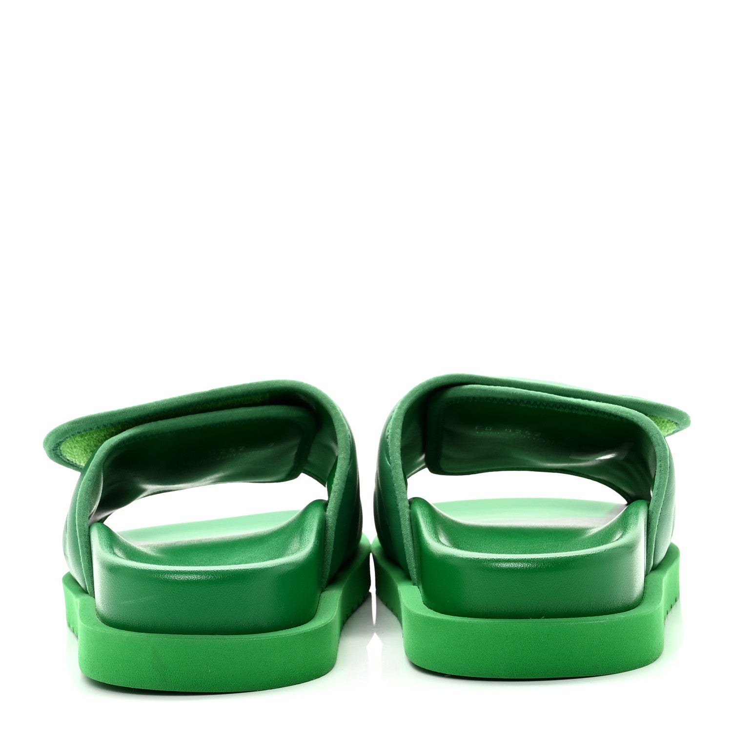 Embossed Monogram Pool Pillow Comfort Mules 9 Green £¨ Direct shipment via from wholesalehk.shop