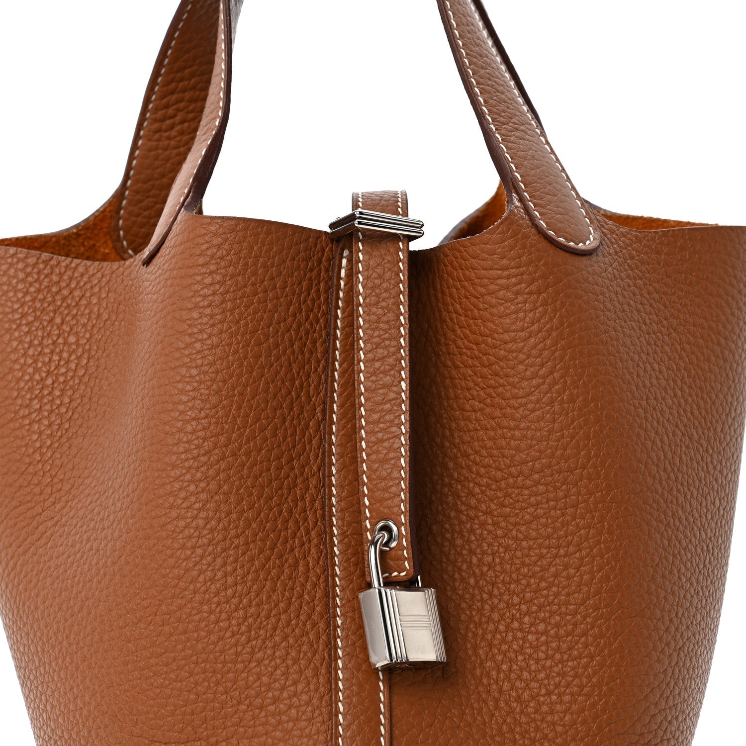 Taurillon Clemence Picotin Lock 18 PM Gold £¨ Direct shipment via from wholesalehk.shop