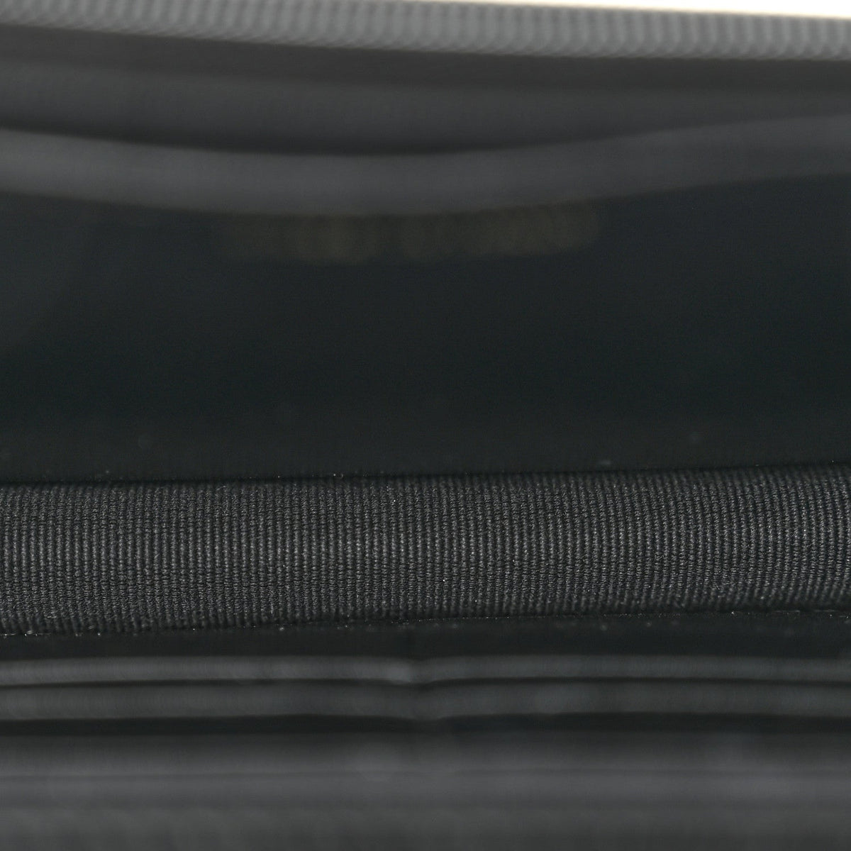 Lambskin Quilted Logo WOC Wallet On Chain Black wholesalehk.shop