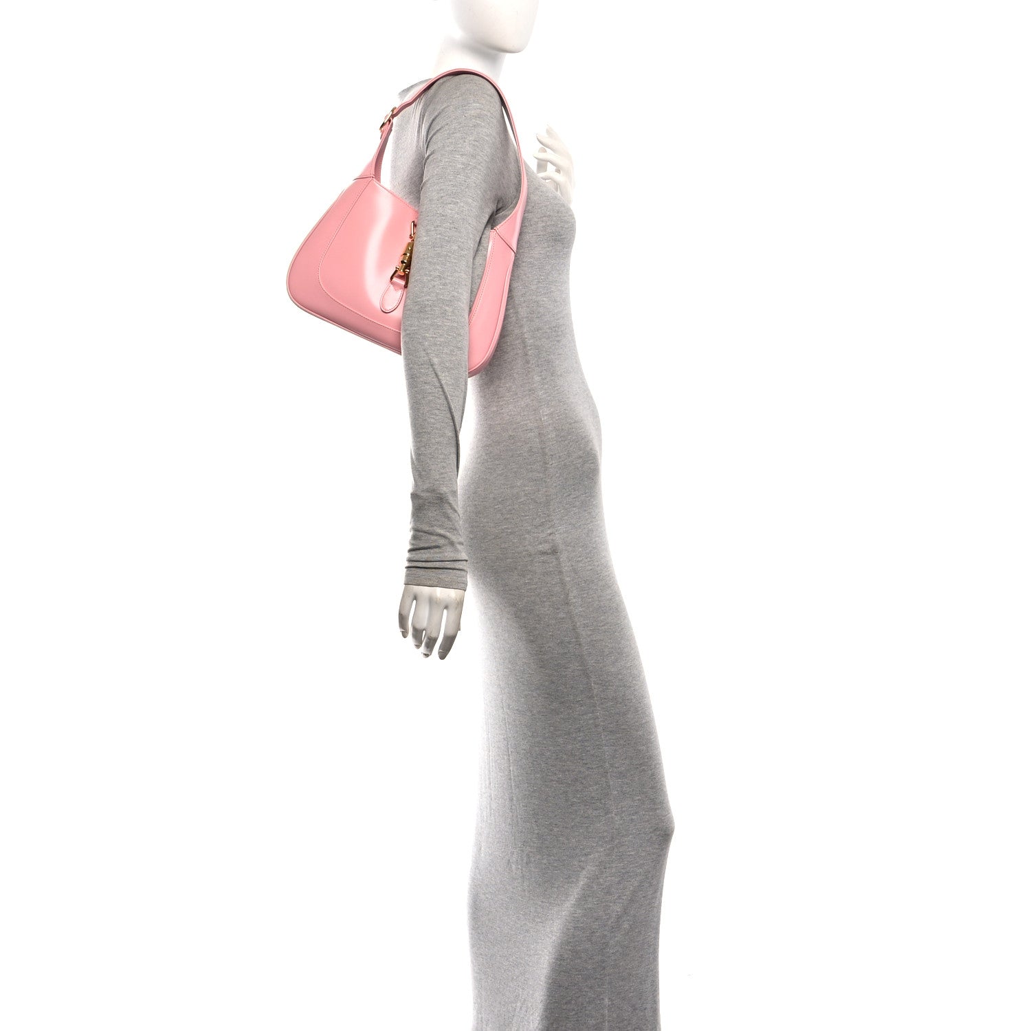Boarded Dyana Lux Calfskin Small Jackie 1961 Hobo Wild Rose £¨ Direct shipment via from wholesalehk.shop