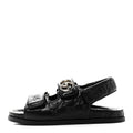 Guccissima GG Embossed Womens Sandals 35 Black £¨ Direct shipment via from wholesalehk.shop