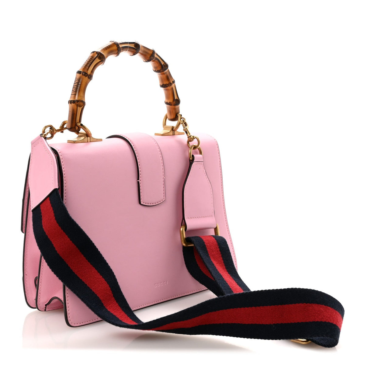 Moon Calfskin Web Medium Dionysus Bamboo Top Handle Bag Sugar Pink Blue Agata Hibiscus Red wholesalehk.shop