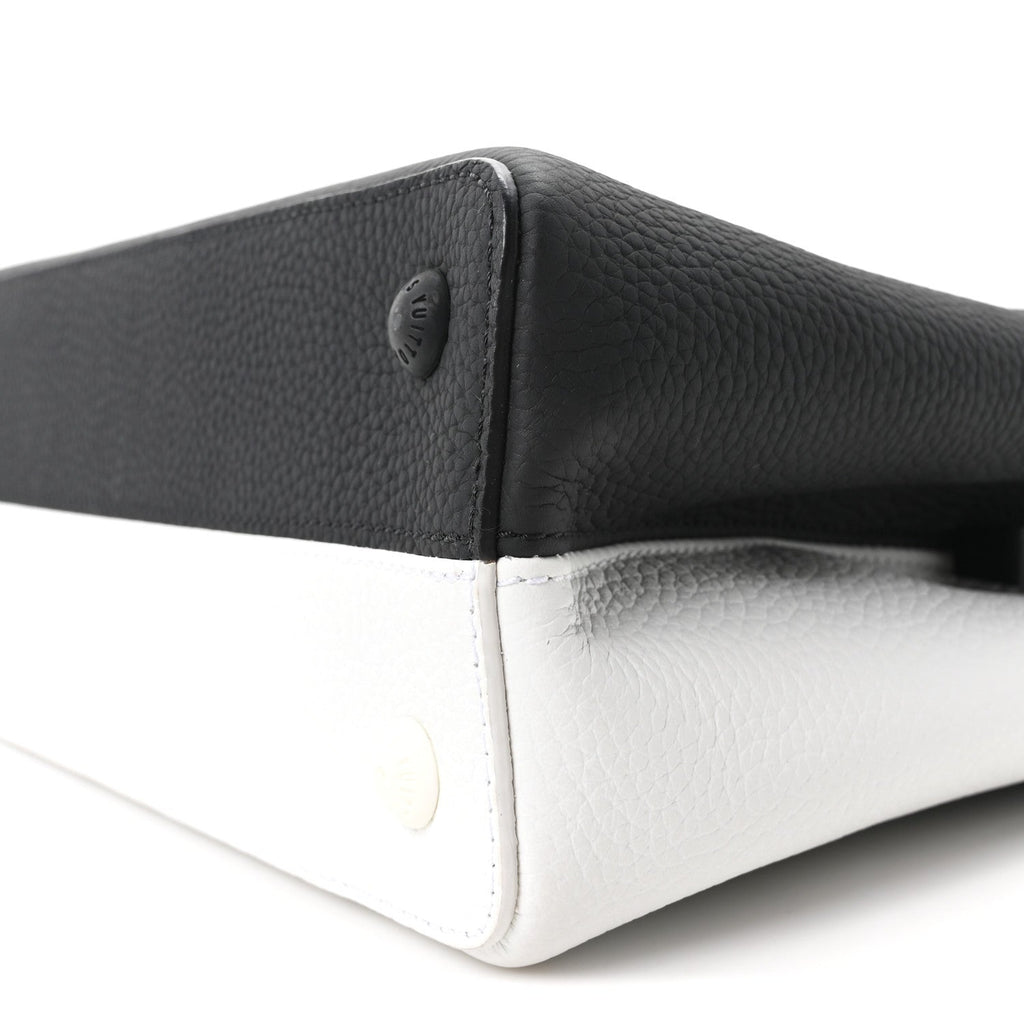 Taurillon Daniel Buren Artycapucines MM Black White £¨ Direct shipment via from wholesalehk.shop