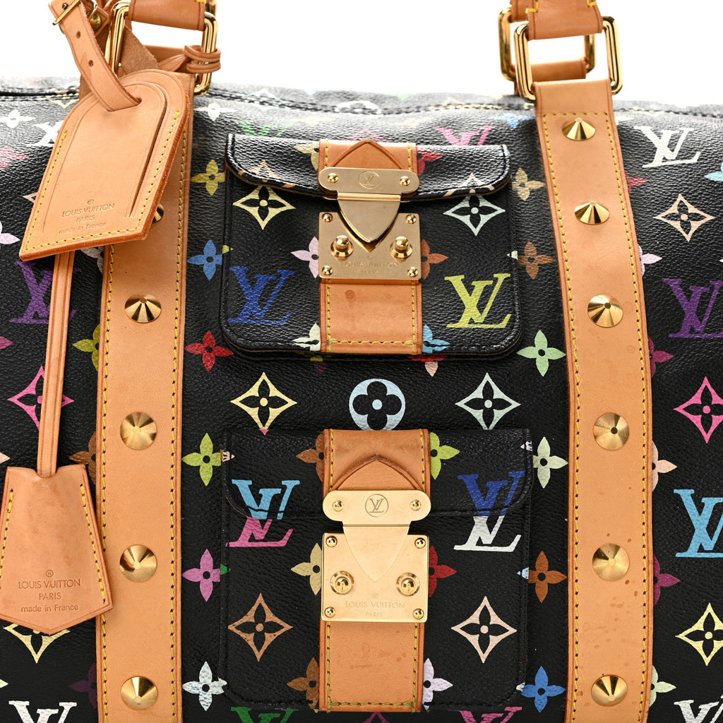 Monogram Multicolor Keepall 45 Black wholesalehk.shop