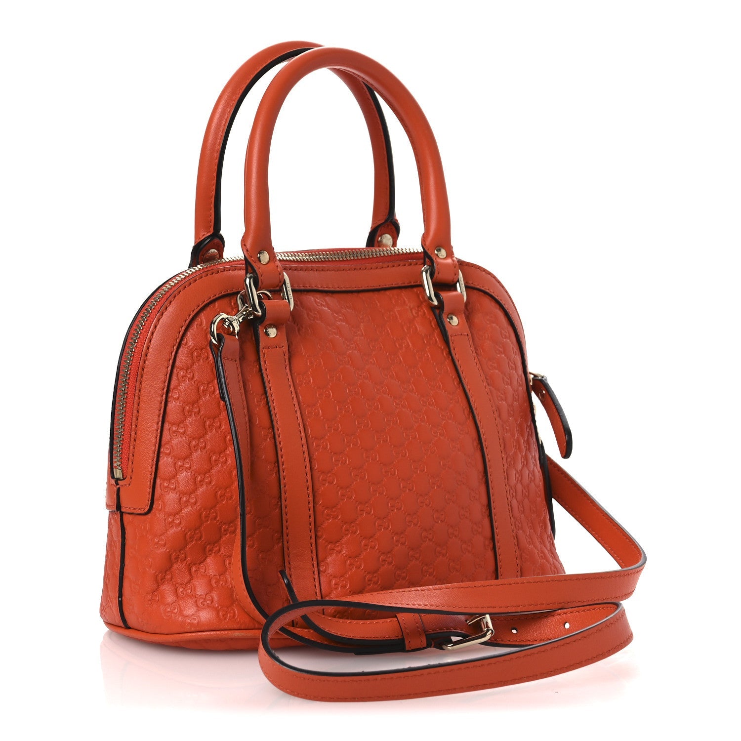 Microguccissima Mini Dome Bag Sun Orange £¨ Direct shipment via from wholesalehk.shop