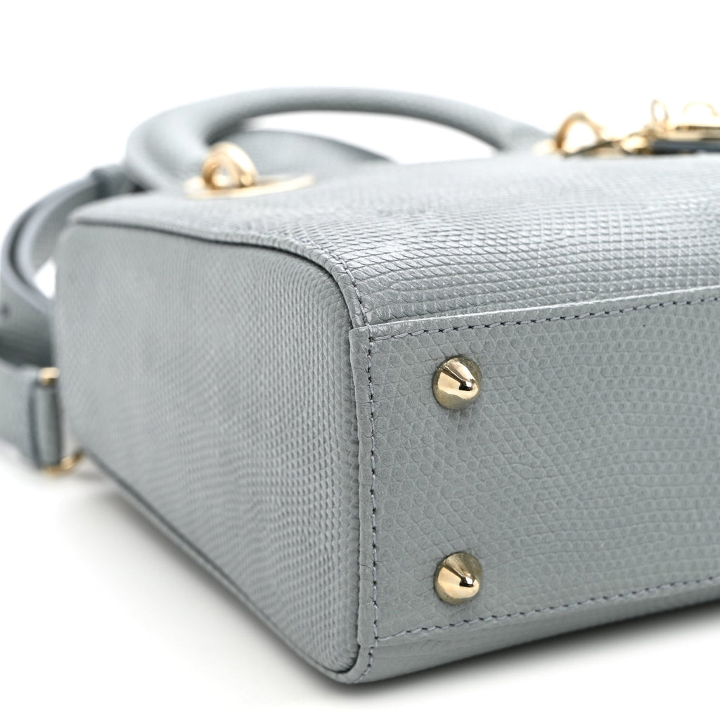 Lizard Small Lady Dior Cloud Blue wholesalehk.shop