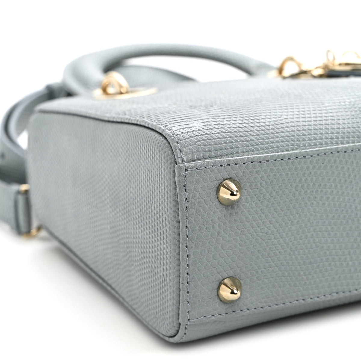 Lizard Small Lady Dior Cloud Blue wholesalehk.shop