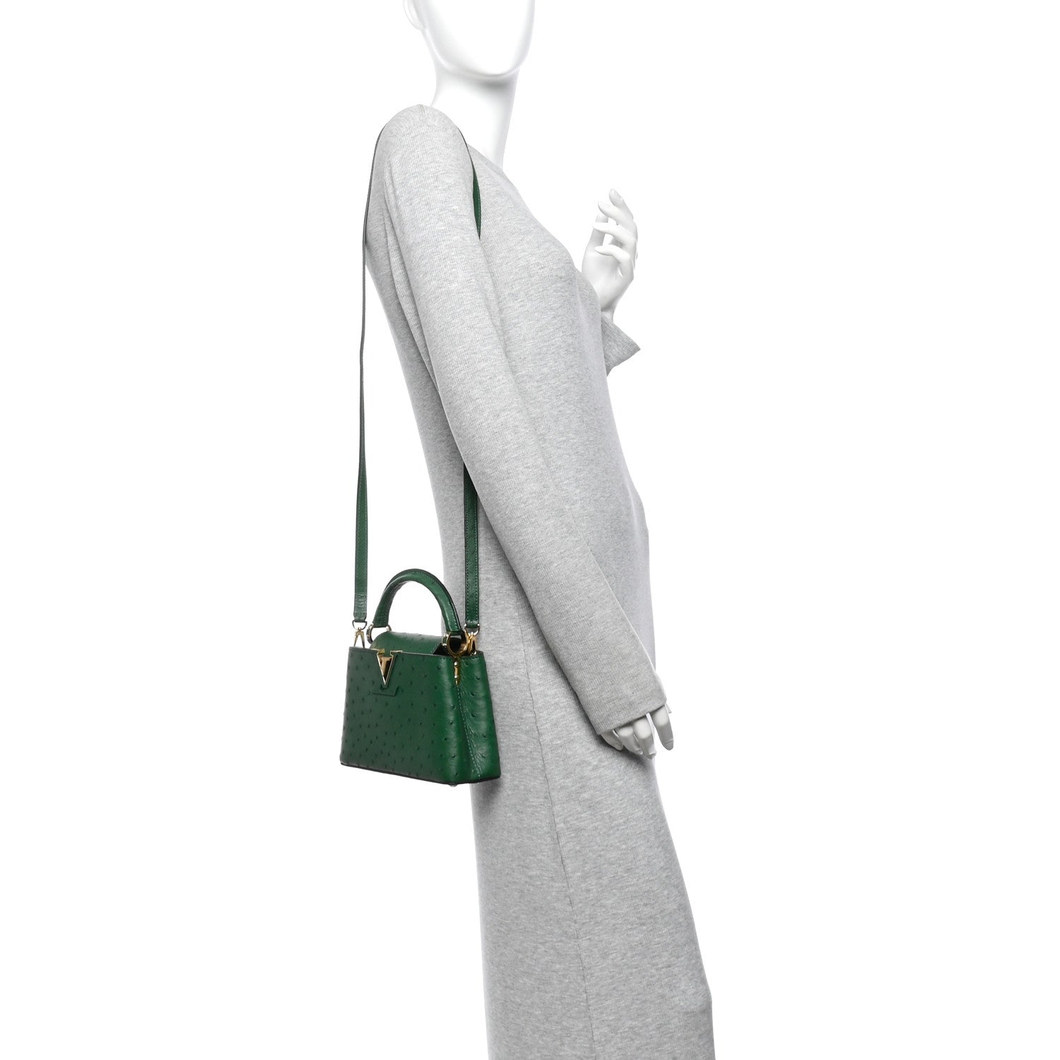 Ostrich Capucines Mini Mint £¨ Direct shipment via from wholesalehk.shop